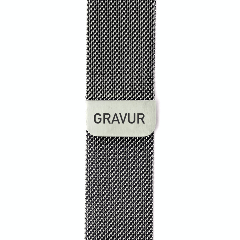 Milanaise Armband mit Gravur